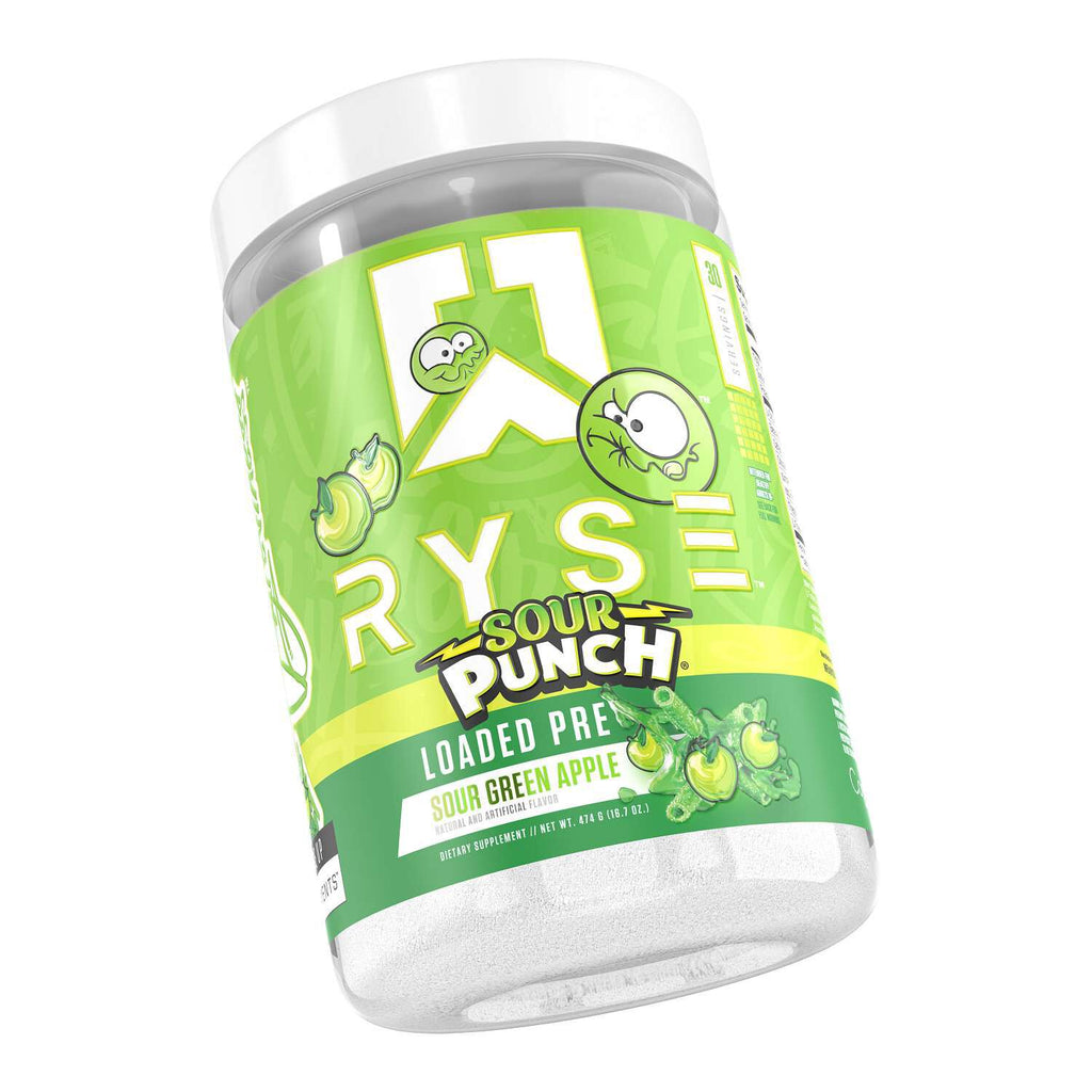 RYSE Loaded Pre - Sour Punch Green Apple (30 Servings)