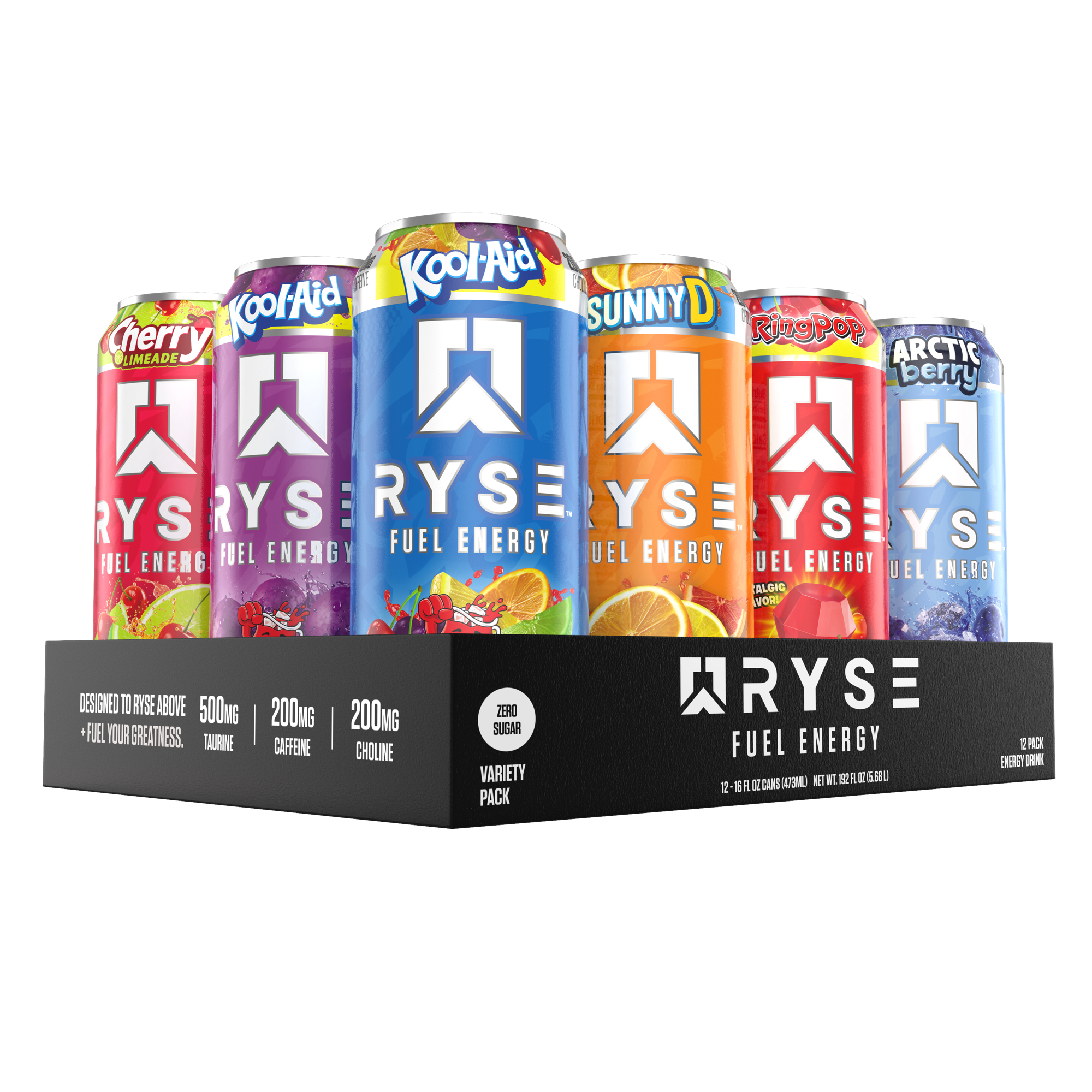 RYSE Fuel Energy Drink - Ready for Protein Time